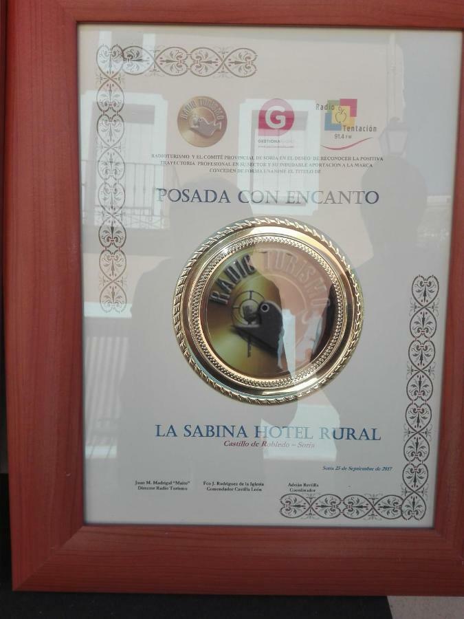Hotel La Sabina à Castillejo de Robledo Extérieur photo